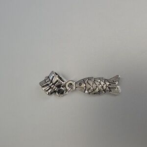 FISH  Charm for European Style Bracelets Tibeten alloys
